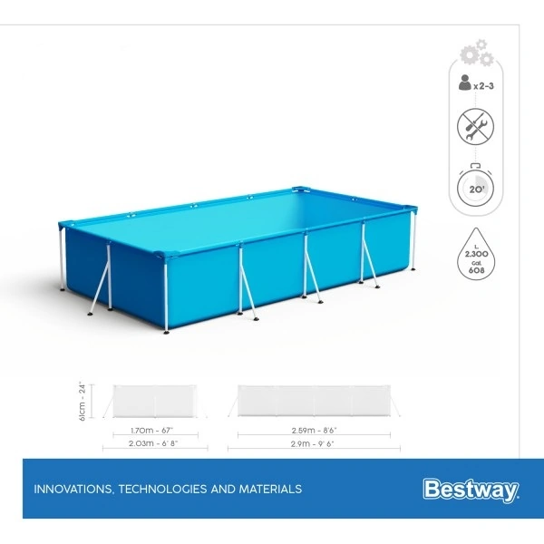 Bestway 56403 კარკასული აუზი