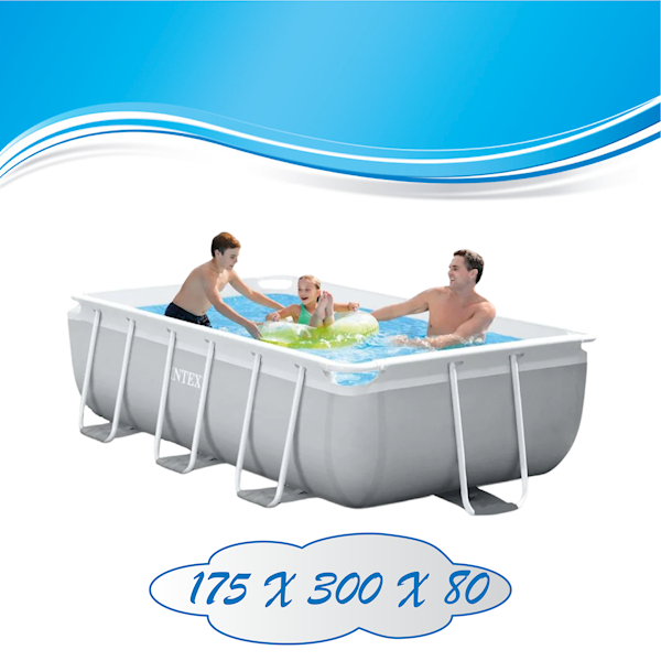 intex 26784 კარკასული აუზი