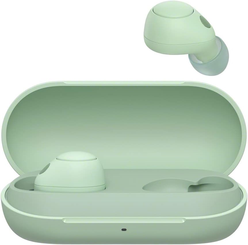 Sony WF-C700 Wireless Noise Canceling Bluetooth Earbuds Green (WF-C700N/GZ)