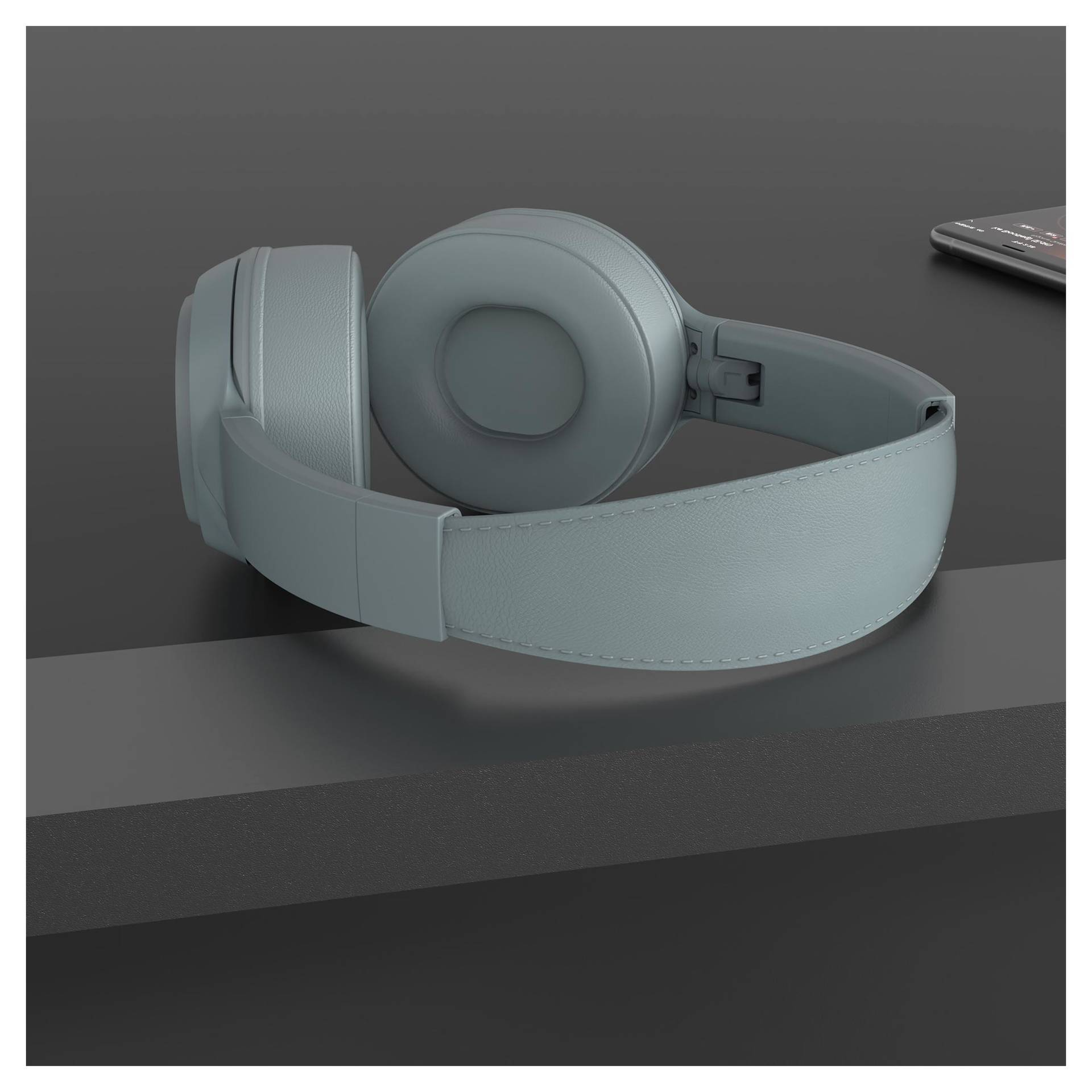 Buxton BHP 7300 wireless Headphone Grey