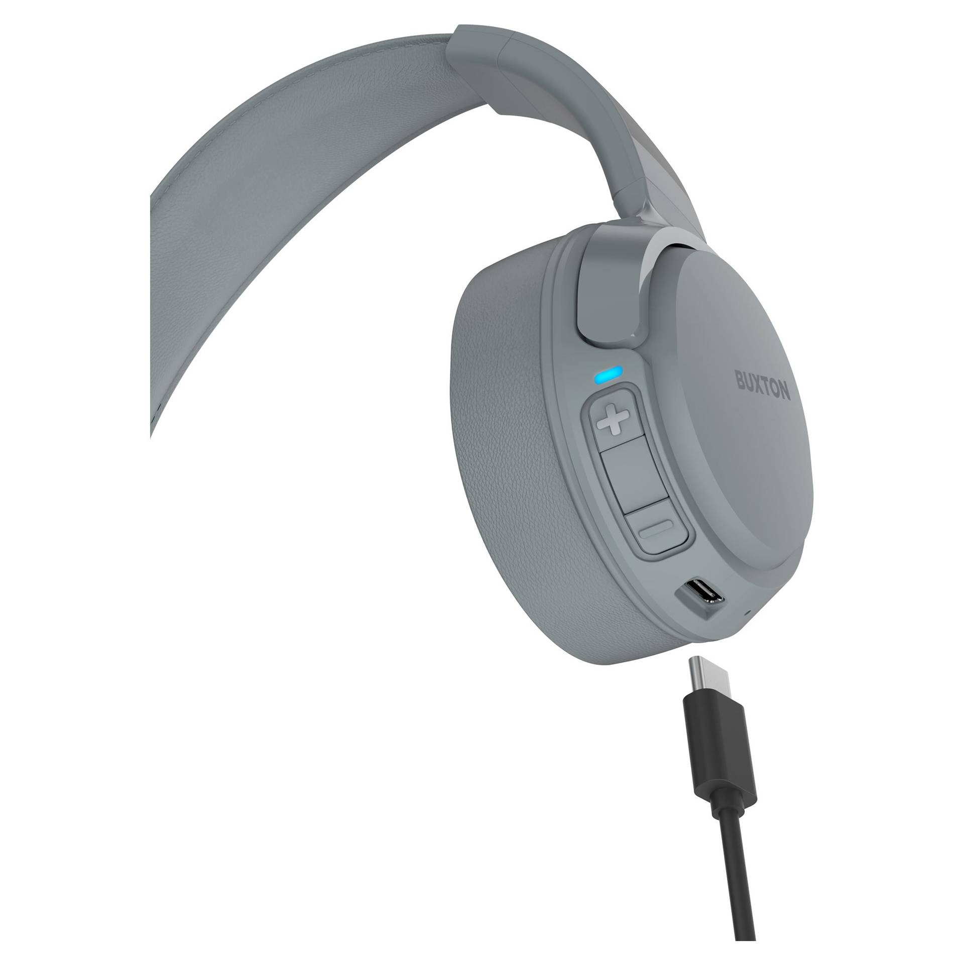 Buxton BHP 7300 wireless Headphone Grey