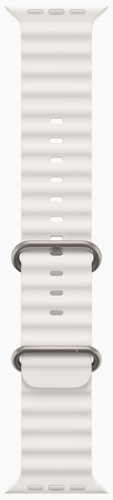 Apple Watch Ultra 2 GPS + Cellular, 49mm Titanium Case with White Ocean Band (MREJ3)