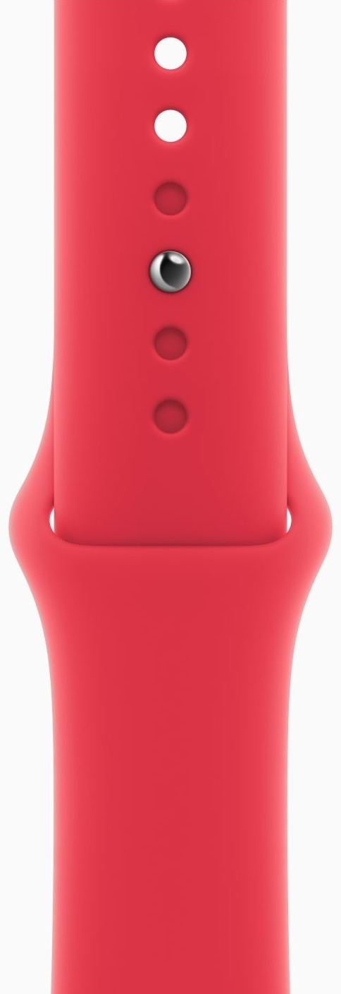 Apple Watch Series 9 GPS 41mm Starlight Aluminium Case with Starlight Sport Band - M/L (MR8U3)