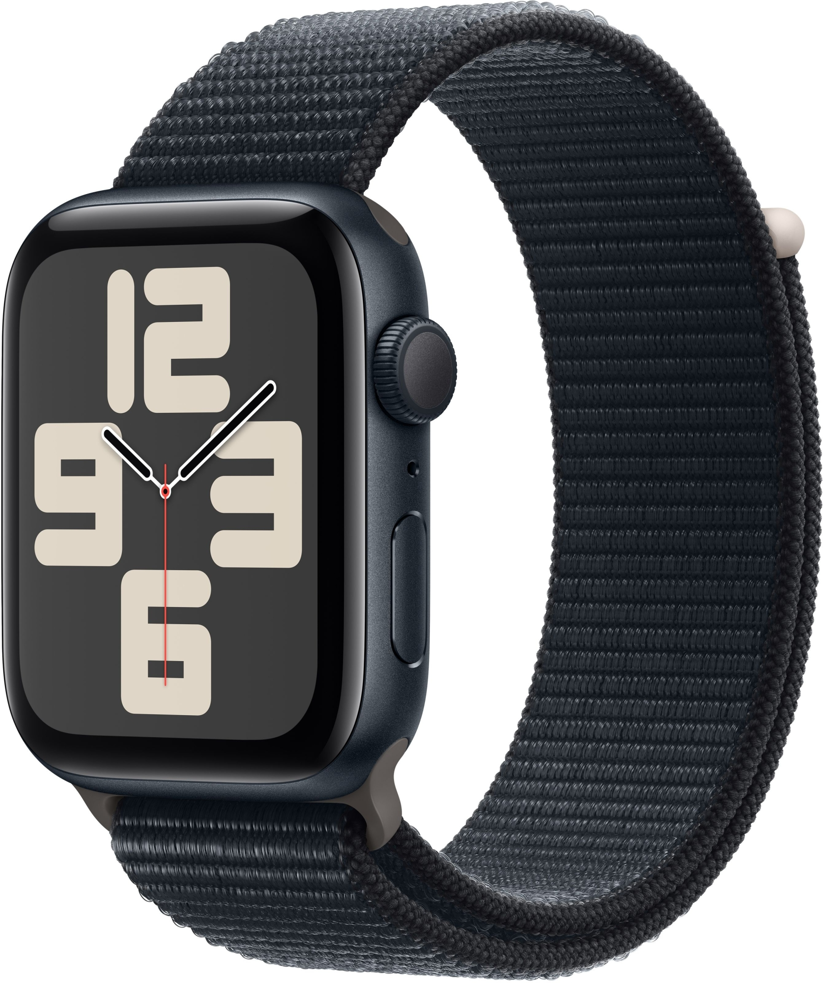 Apple Watch SE 2 GPS Gen.2 44mm Midnight Aluminium Case with Midnight Sport Loop (MREA3)