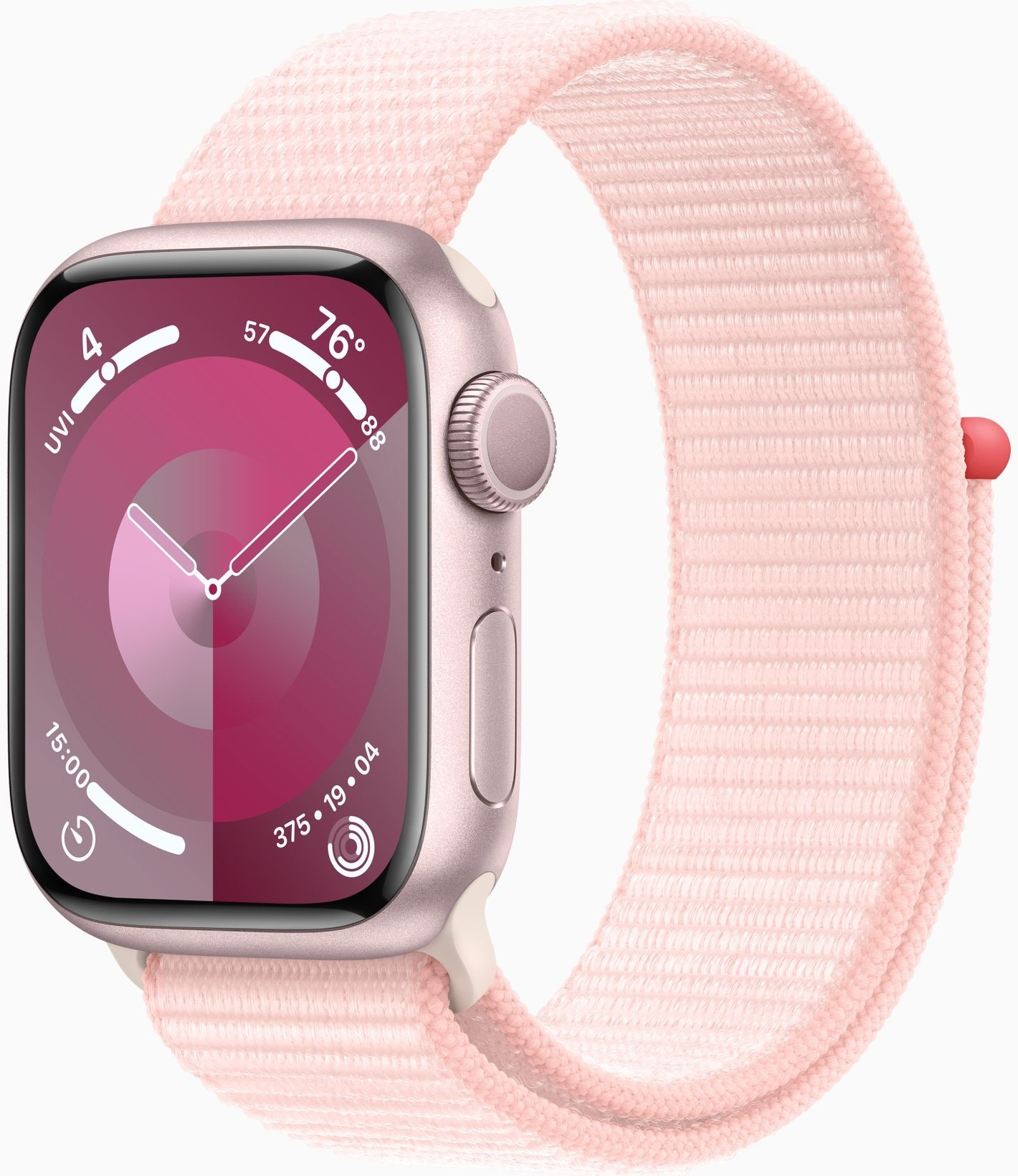 Apple Watch Series 9 GPS 45mm Midnight Aluminium Case with Midnight Sport Loop (MR9C3)