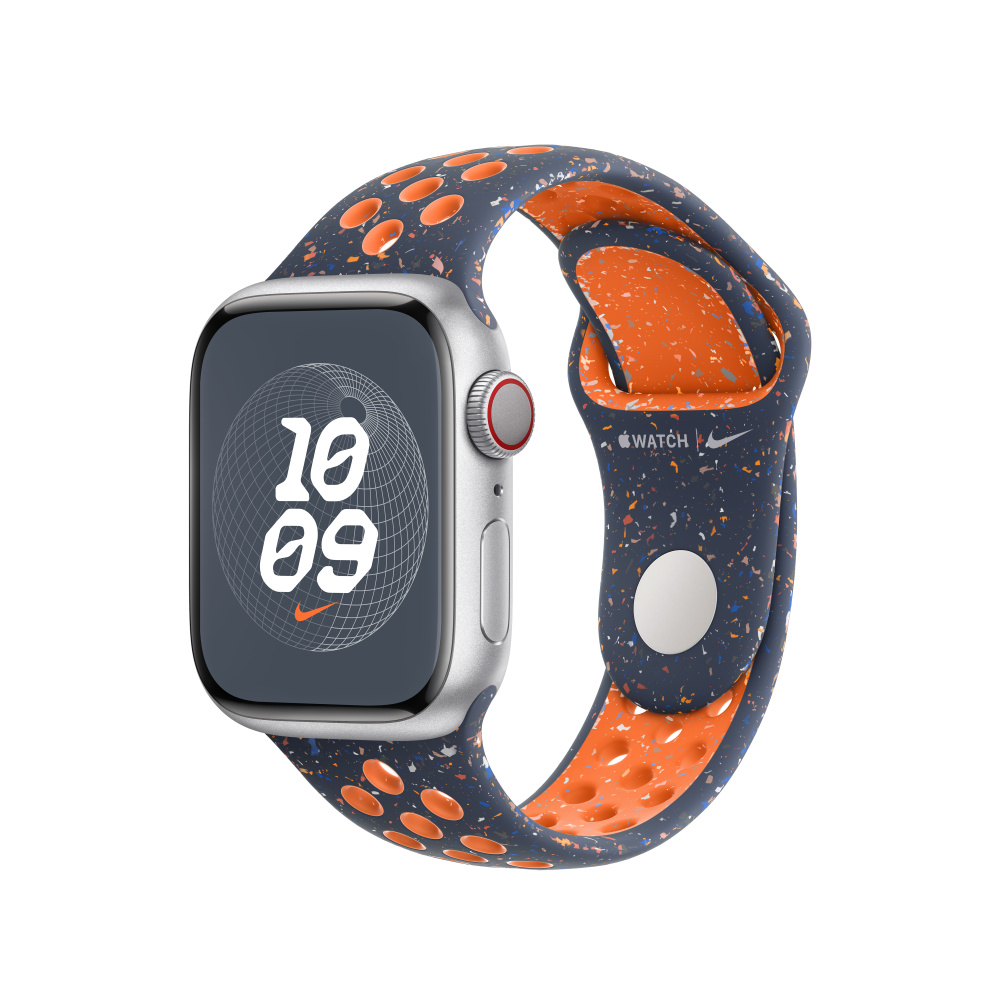 Apple 41mm Blue Flame Nike Sport Band - M/L (MUUU3ZM/A)