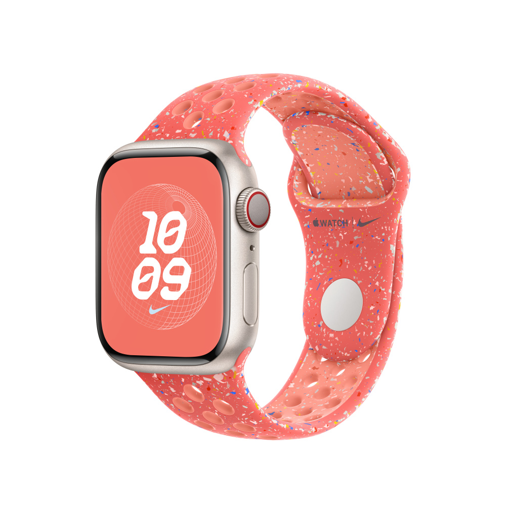 Apple 41mm Magic Ember Nike Sport Band - M/L (MUUY3ZM/A)