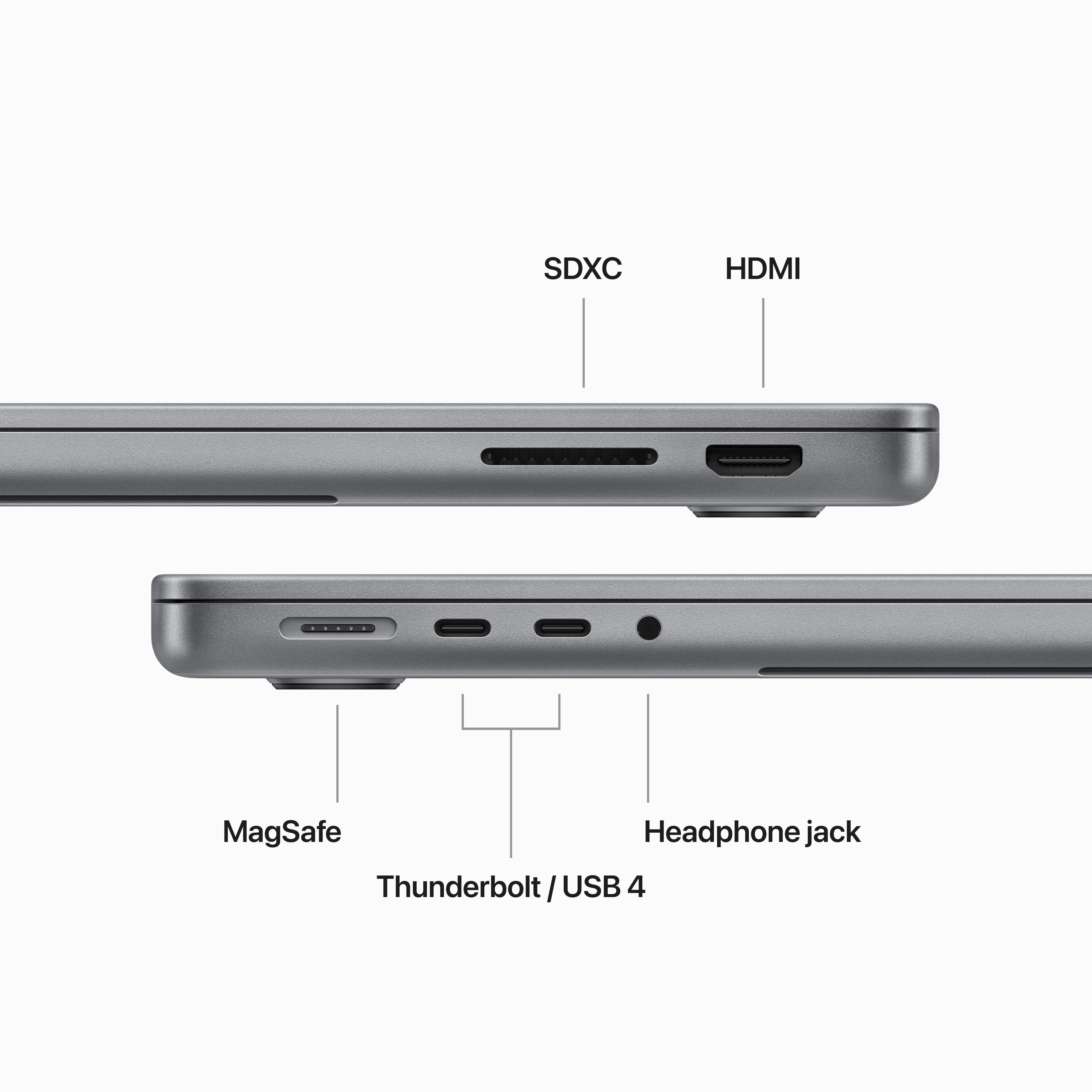 Apple MacBook Pro 14" M3 8-core CPU and 10-core GPU (8GB/512GB) - Space Grey (MTL73)