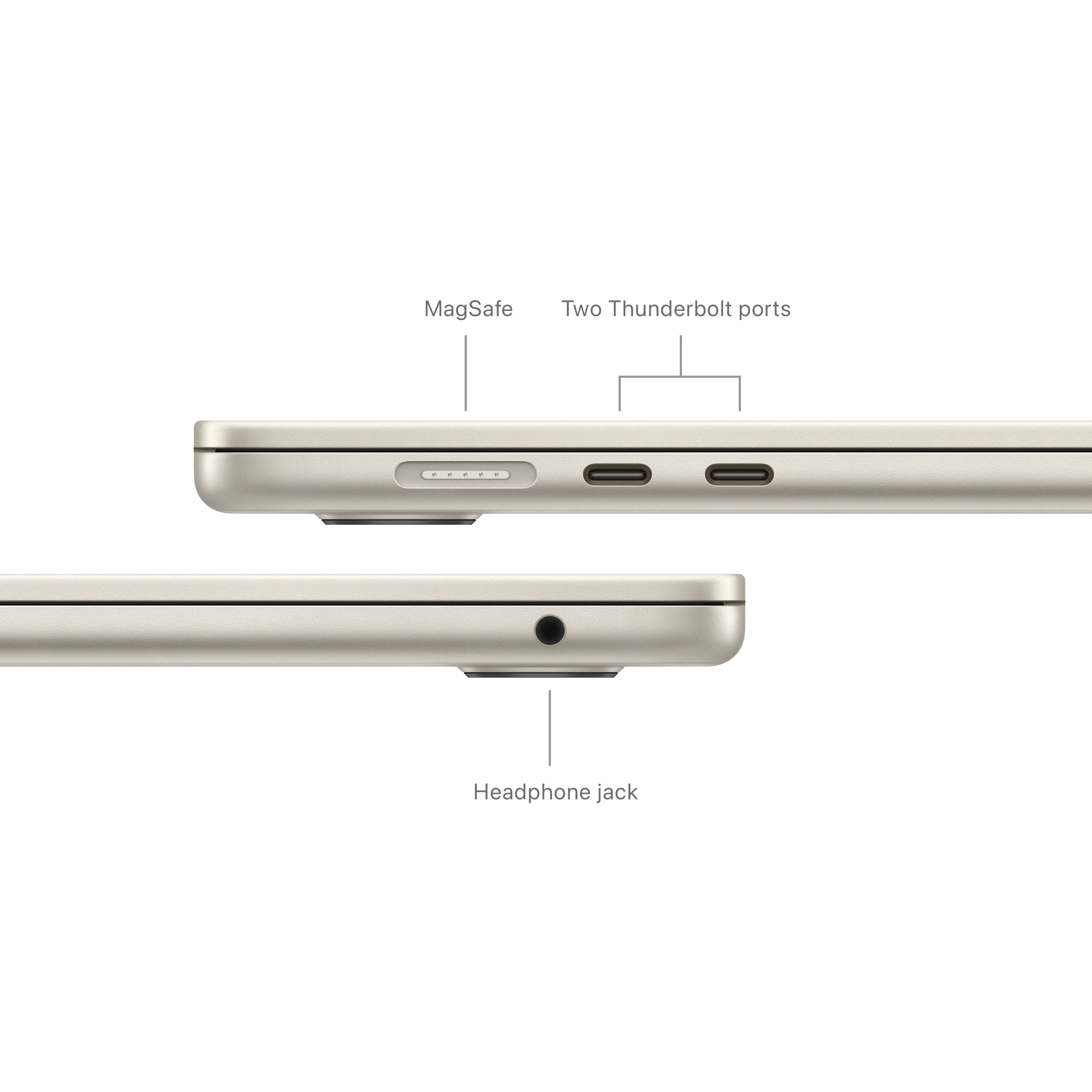 Apple MacBook Air 15" M3 8-core CPU and 10-core GPU (8GB/256GB) SSD - Starlight
