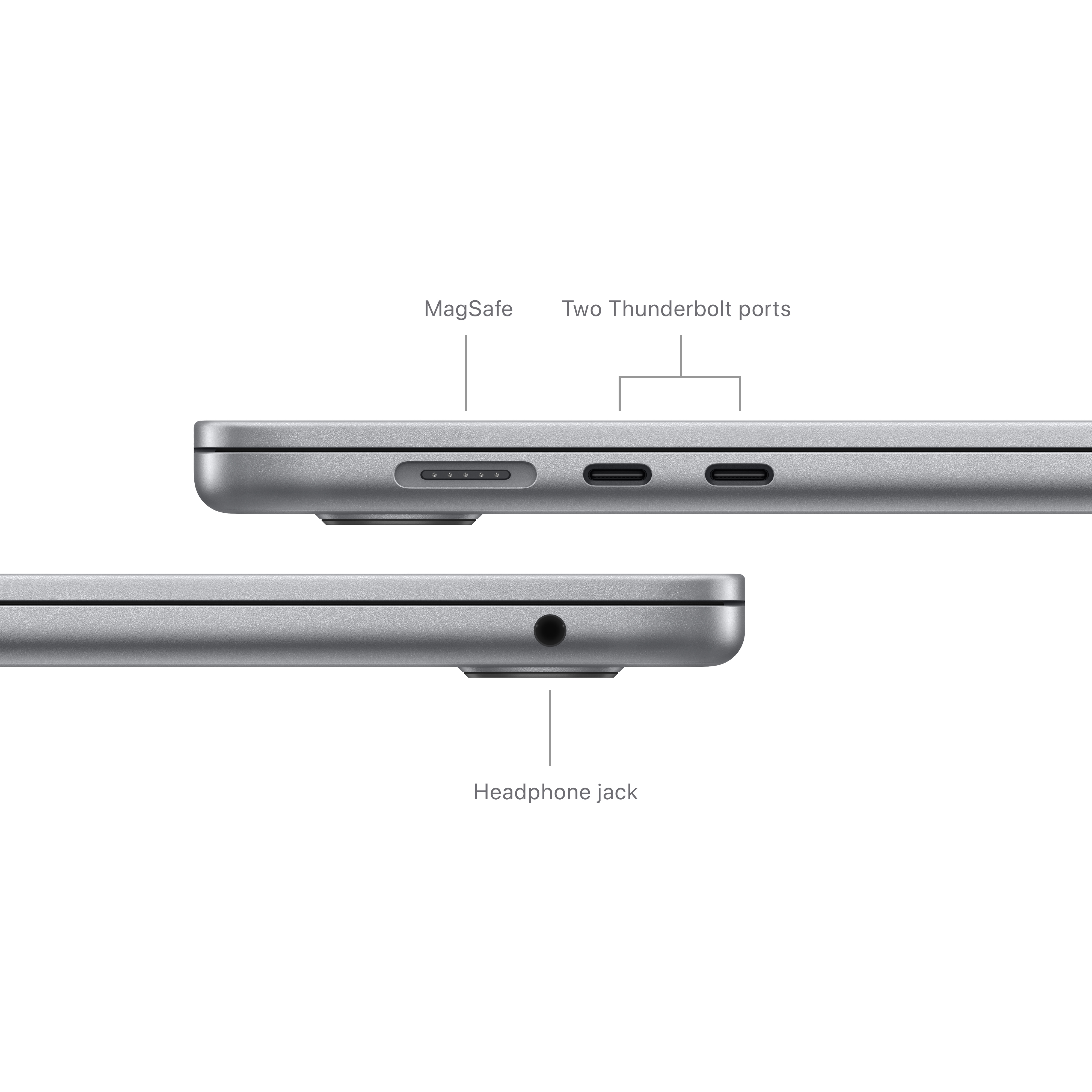 Apple MacBook Air 15" M3 8-core CPU and 10-core GPU (8GB/512GB) SSD - Space Grey