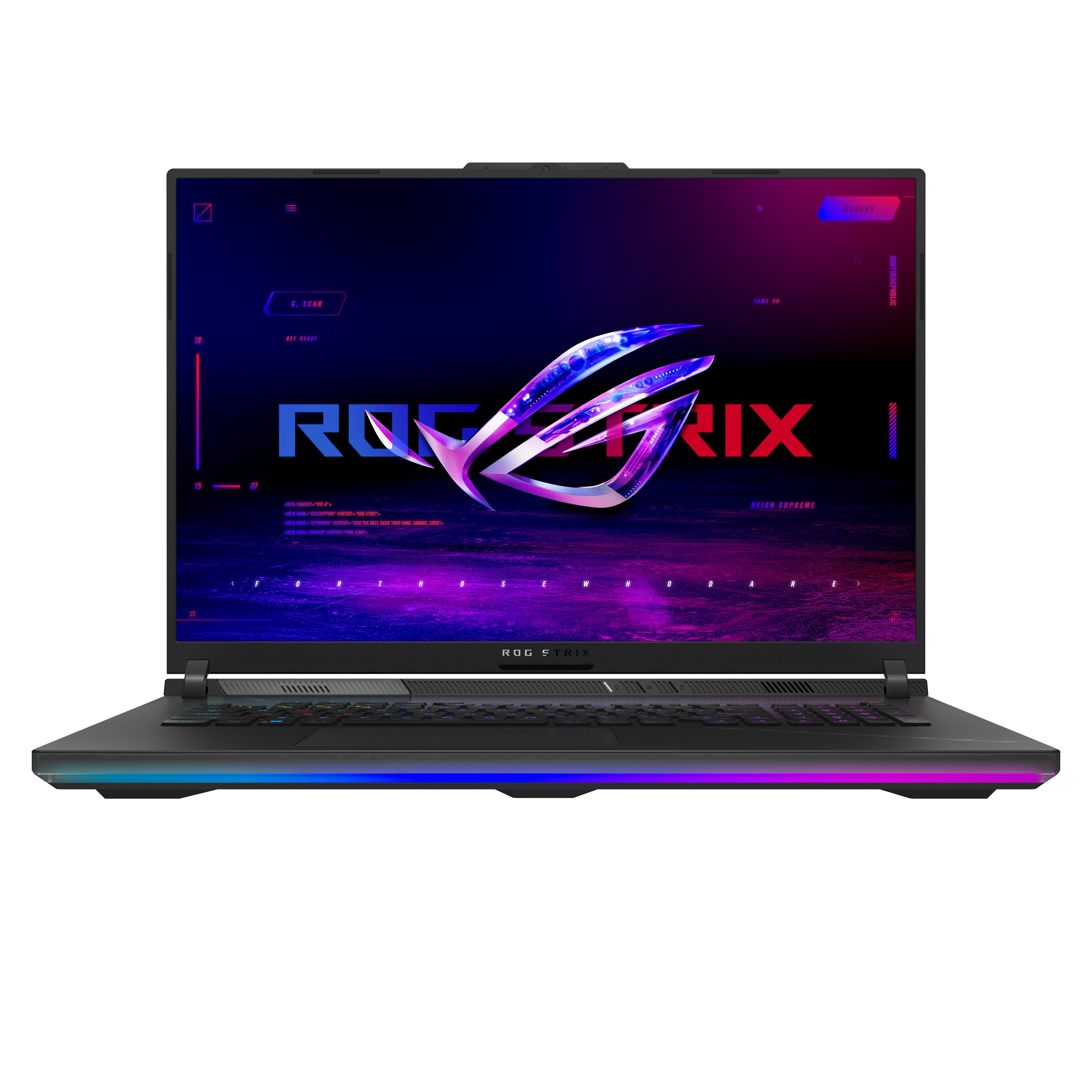 Asus ROG Strix SCAR 18 (2024) (G834JZR-N6019) - Black