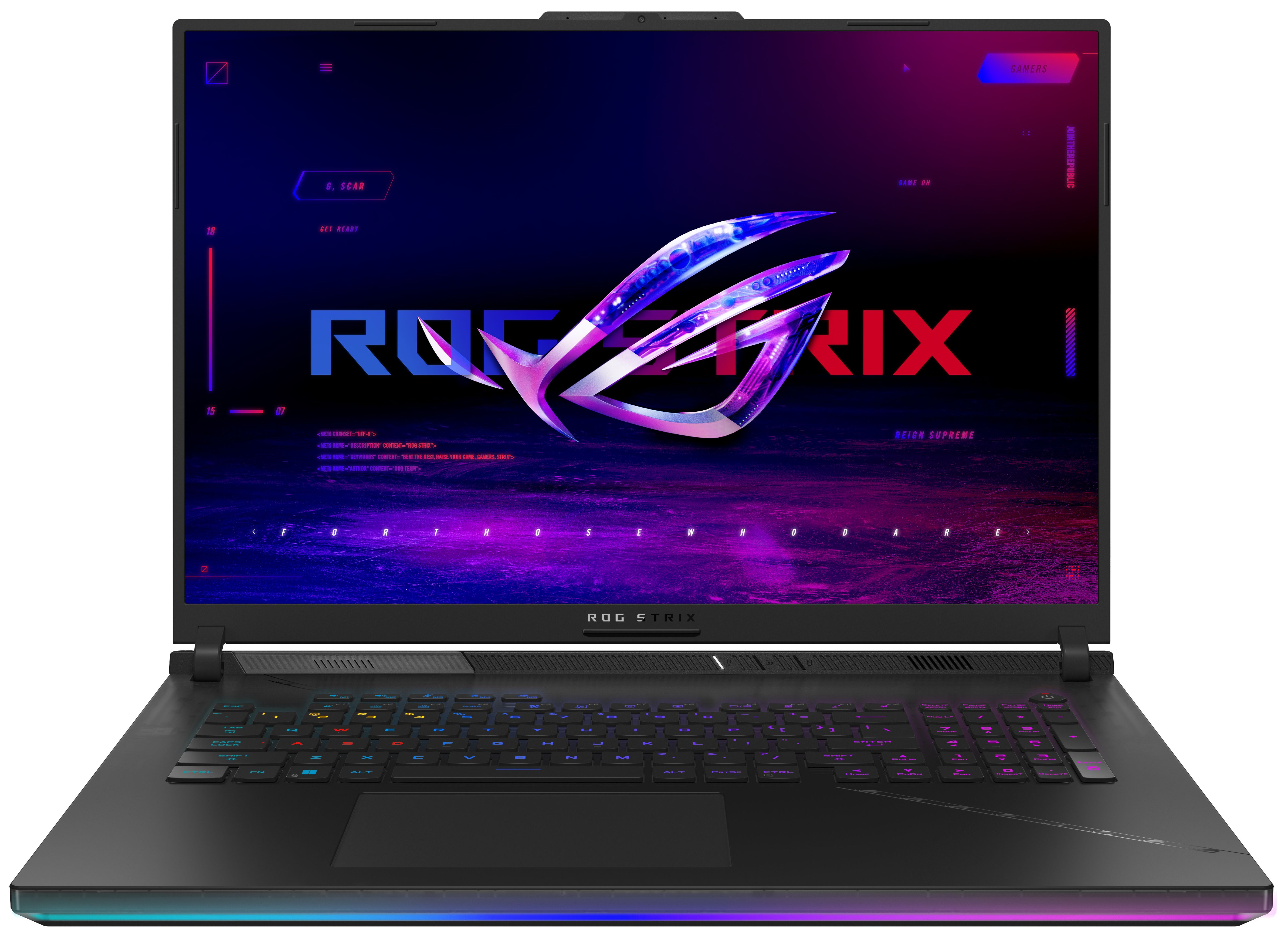 Asus ROG Strix SCAR 18 (2024) (G834JYR-N6027W) - Black
