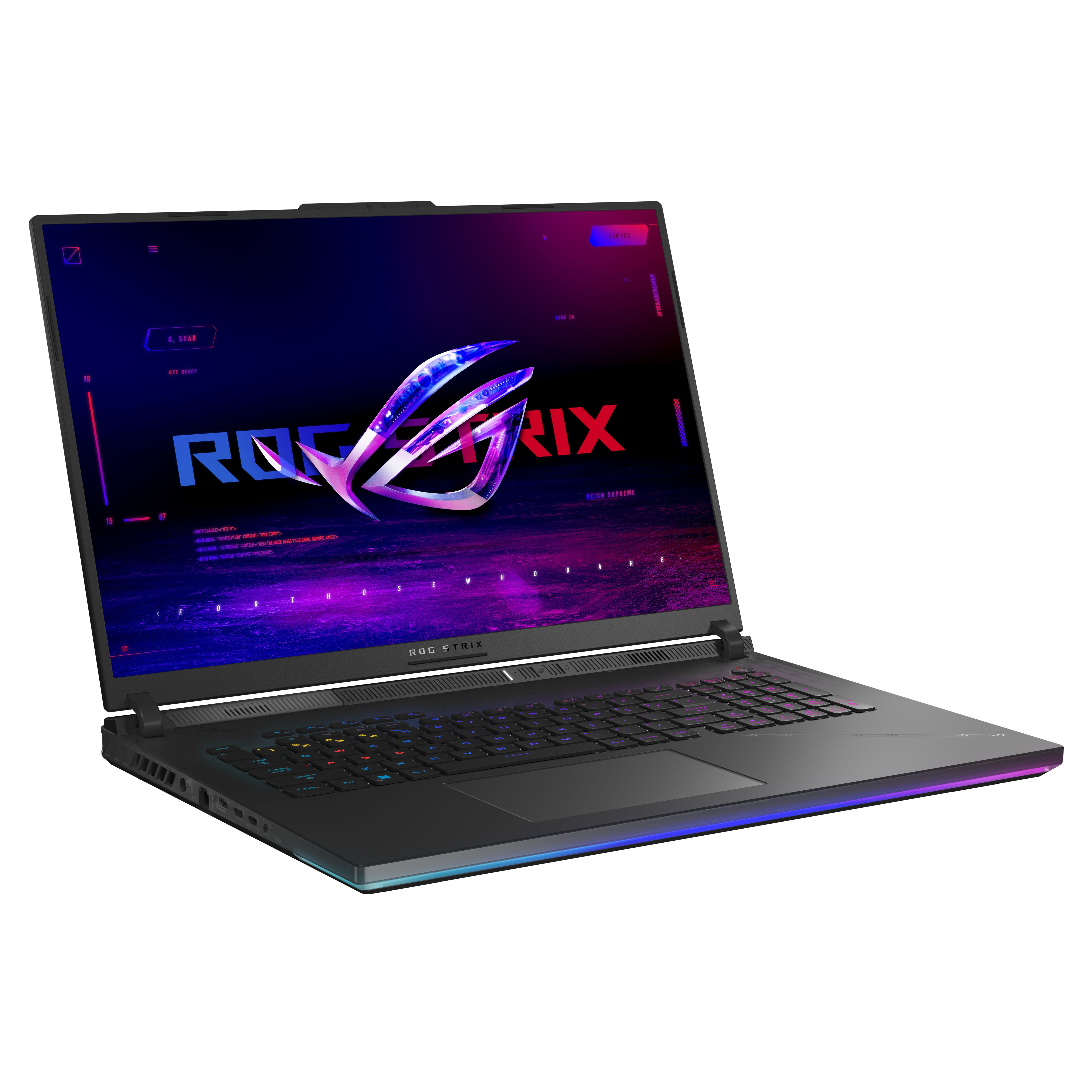 Asus ROG Strix SCAR 18 (2024) (G834JYR-N6027W) - Black