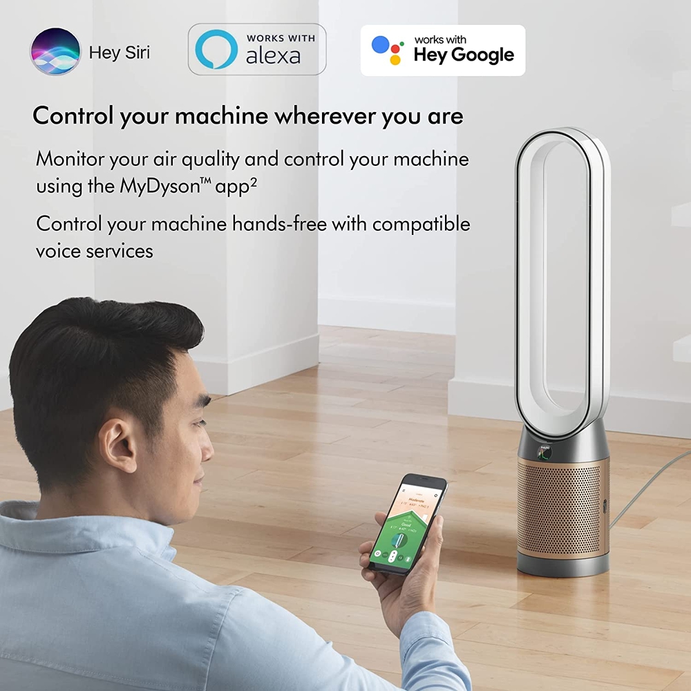 ჰაერის გამწმენდი Dyson TP09 Purifier Cool Formaldehyde Nickel/Gold