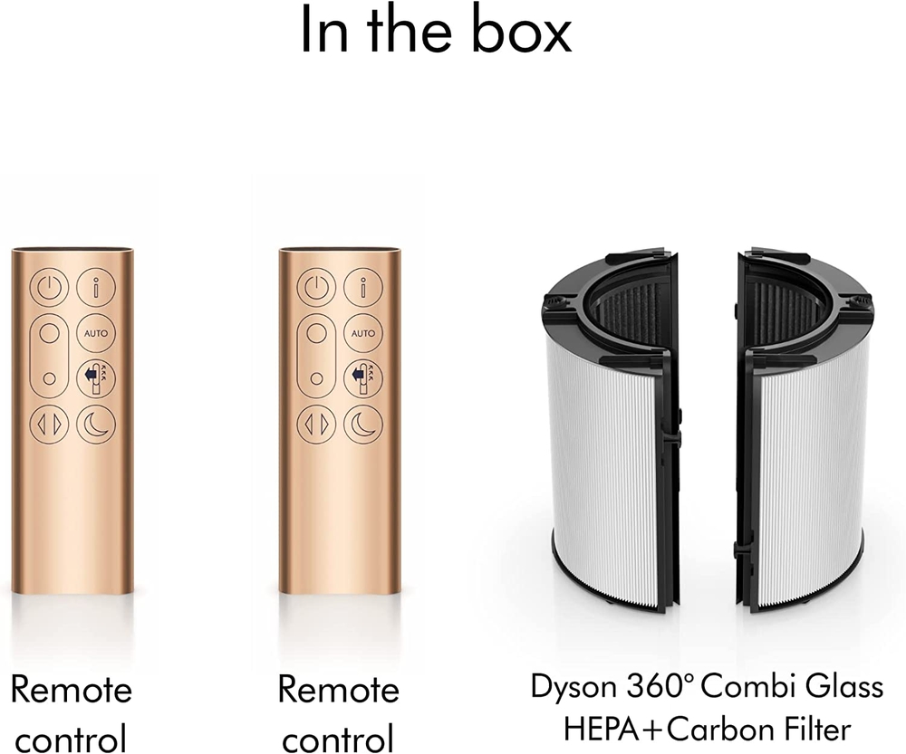 ჰაერის გამწმენდი Dyson TP09 Purifier Cool Formaldehyde Nickel/Gold