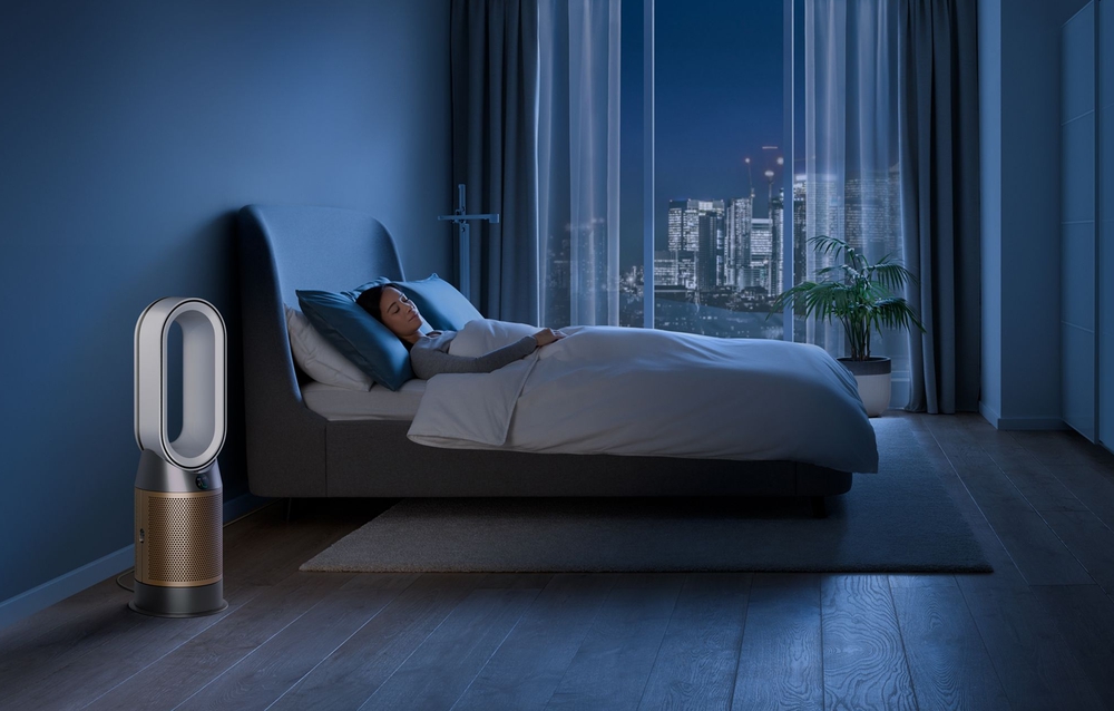 ჰაერის გამწმენდი Dyson HP09 Purifier Hot+Cool Formaldehyde Purifying Fan Heater White/Gold