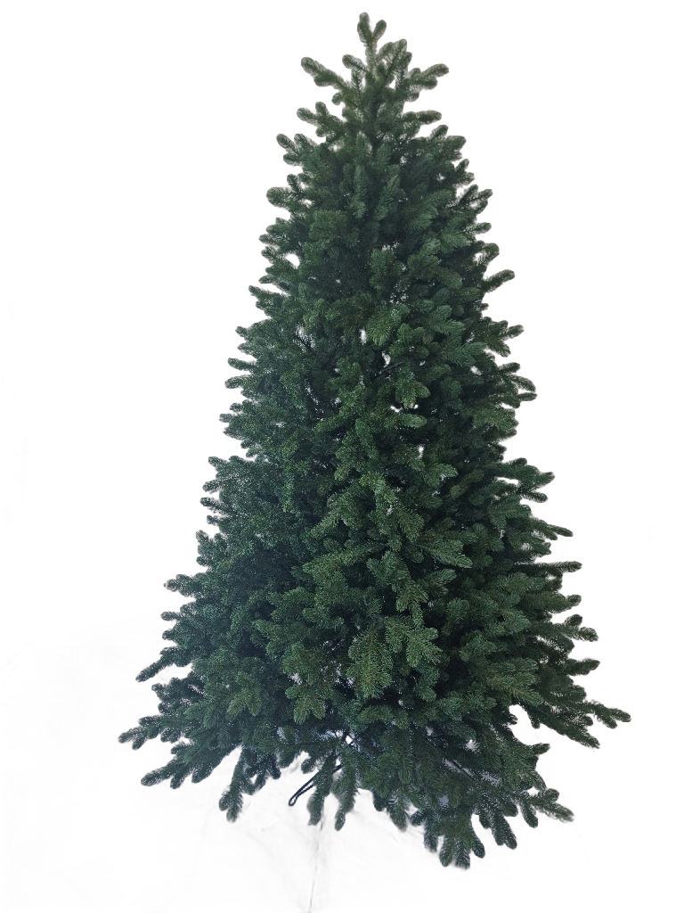 270 cm green Christmas tree with fully silicone branches 24571