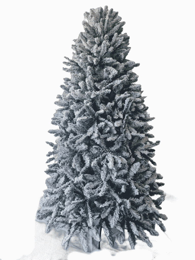210 cm snowy Christmas tree 24557