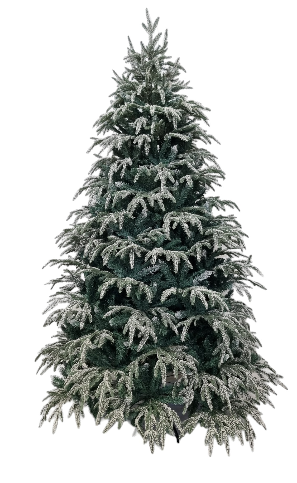 180cm snowy Christmas tree with silicone branches 23578