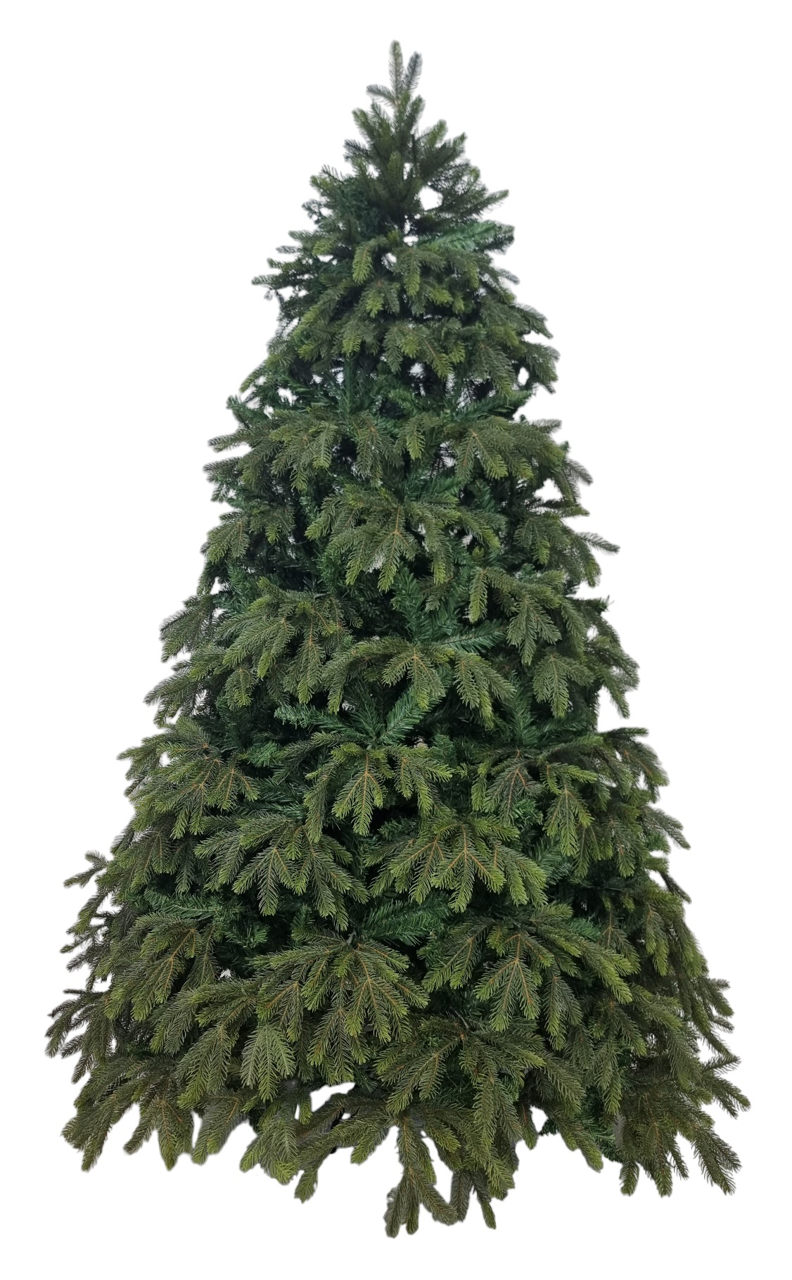 270 cm green Christmas tree with silicone branches 23546-24577