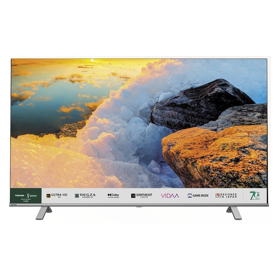 TV 140cm Toshiba 55C450ME Smart QLED 4K Ultra HD