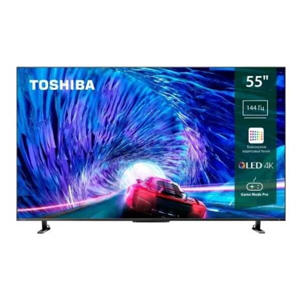 TV 140cm Toshiba 55Z670ME Smart 120HZ QLED 4K Ultra HD