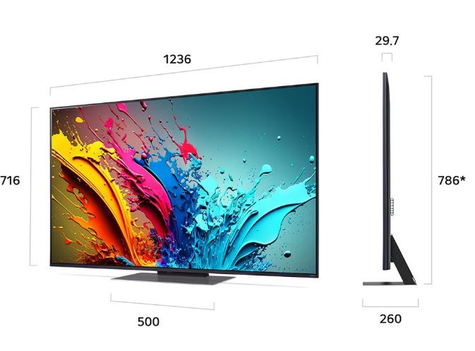 ტელევიზორი LG 55QNED86T6A.AMCN