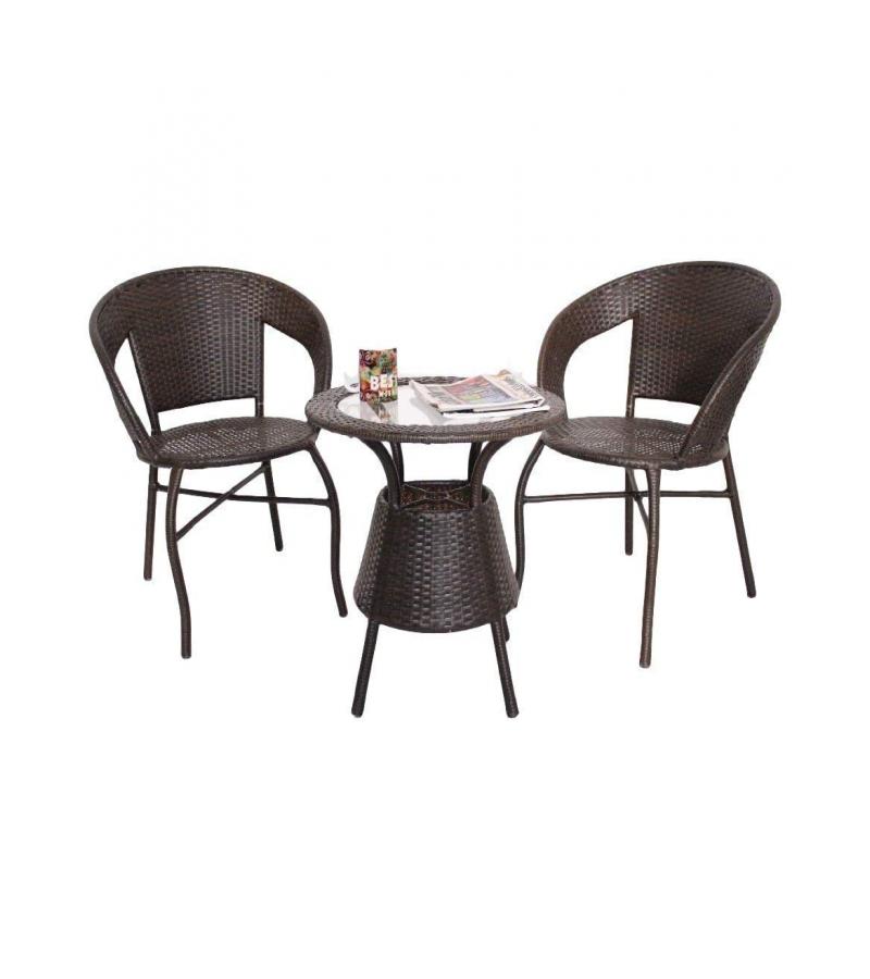 Outdoor table chairs 2+1 (2pcs-chairs; 1pcs-table) BZ-5058 / B34