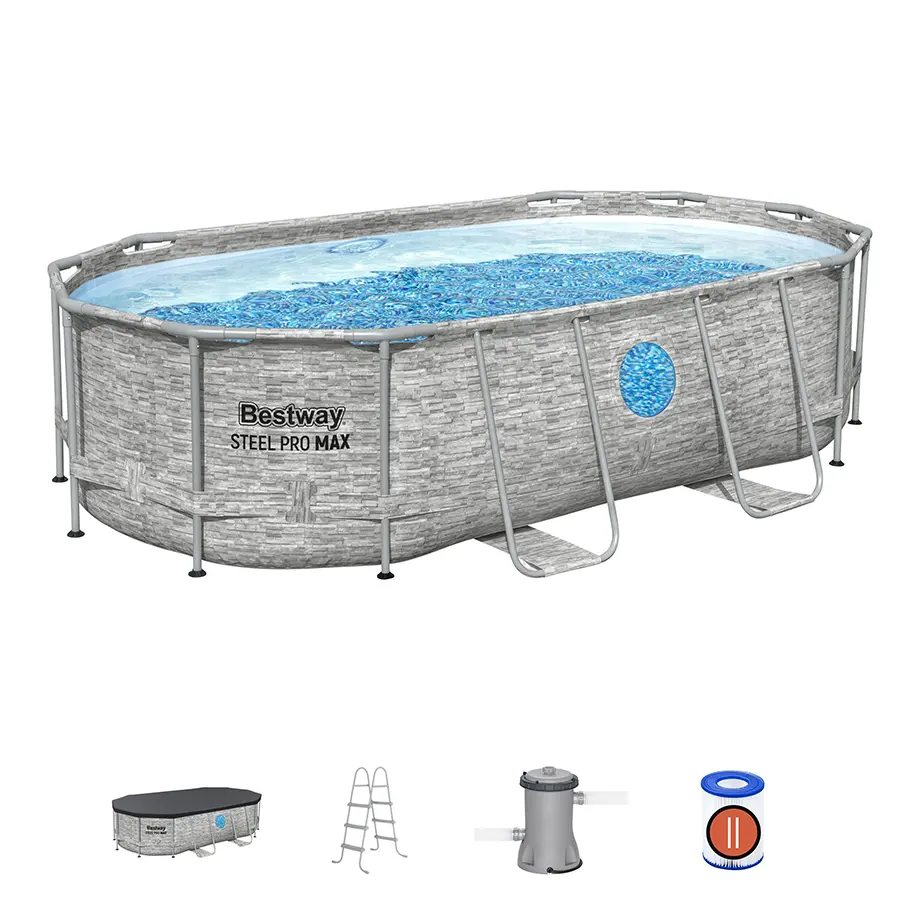 Bestway 56714 Oval Frame Pool 