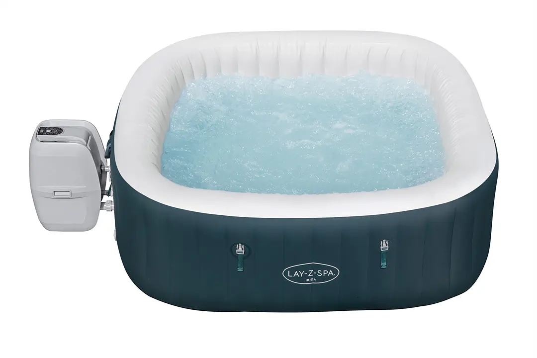 Bestway 60015 Inflatable Spa Pool Jacuzzi Lay Z Spa Ibiza AirJet
