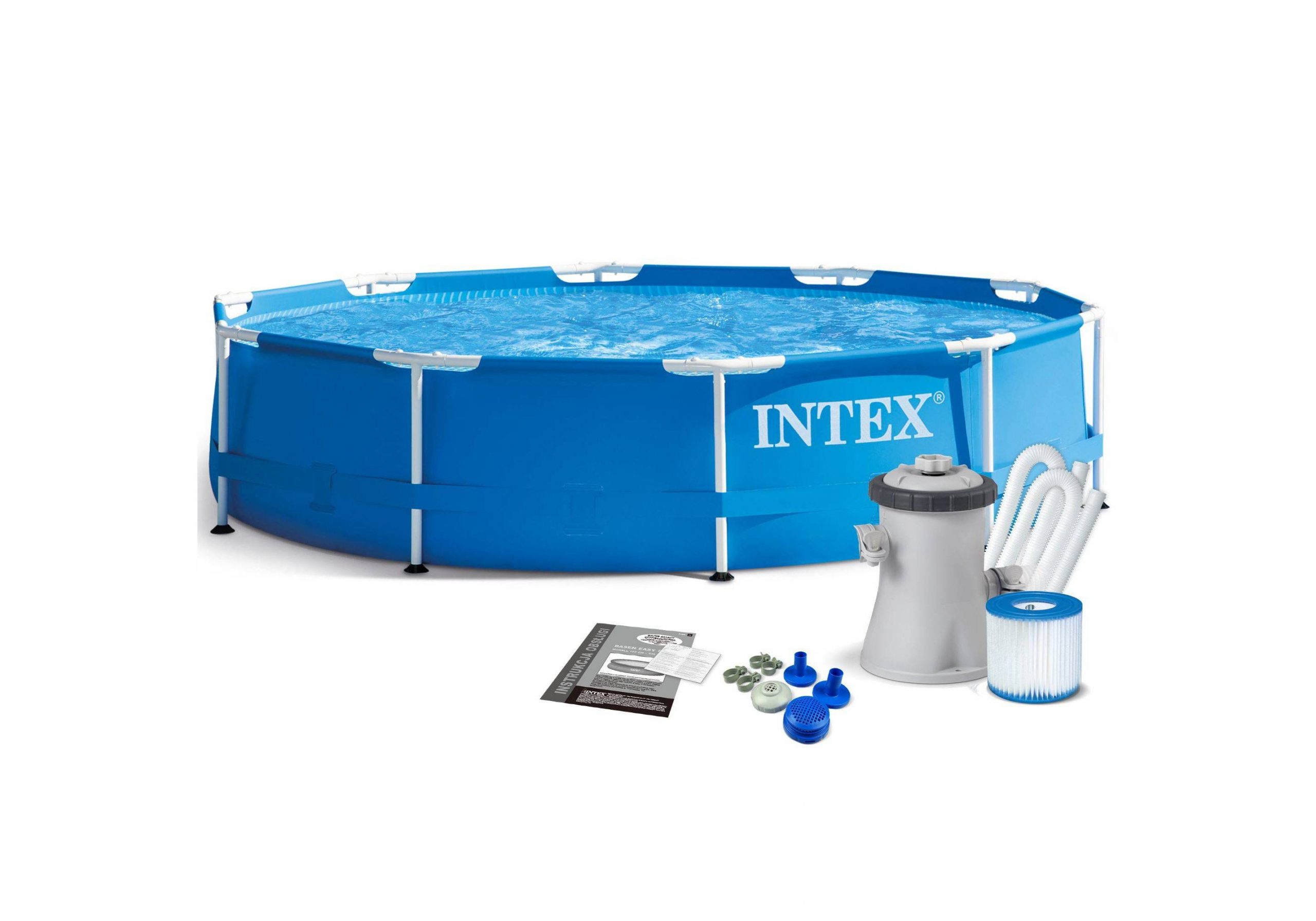 Intex 28202 ასაწყობი კარკასული აუზი