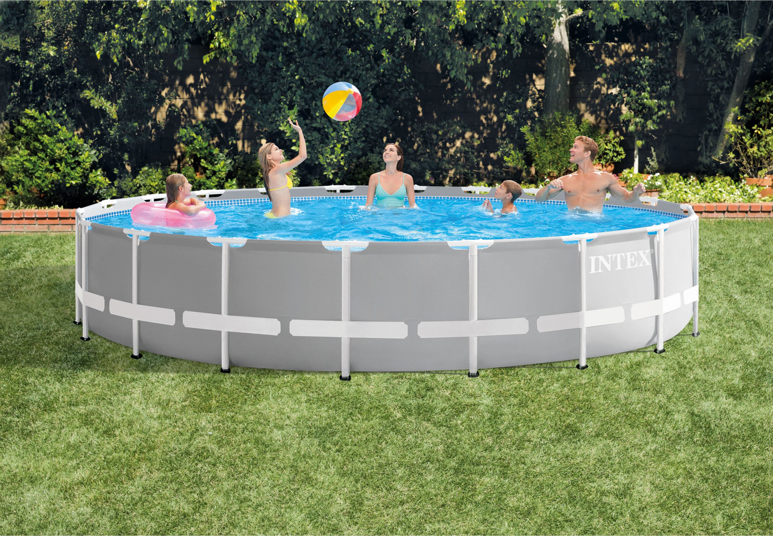 Intex 26756 კარკასული აუზი