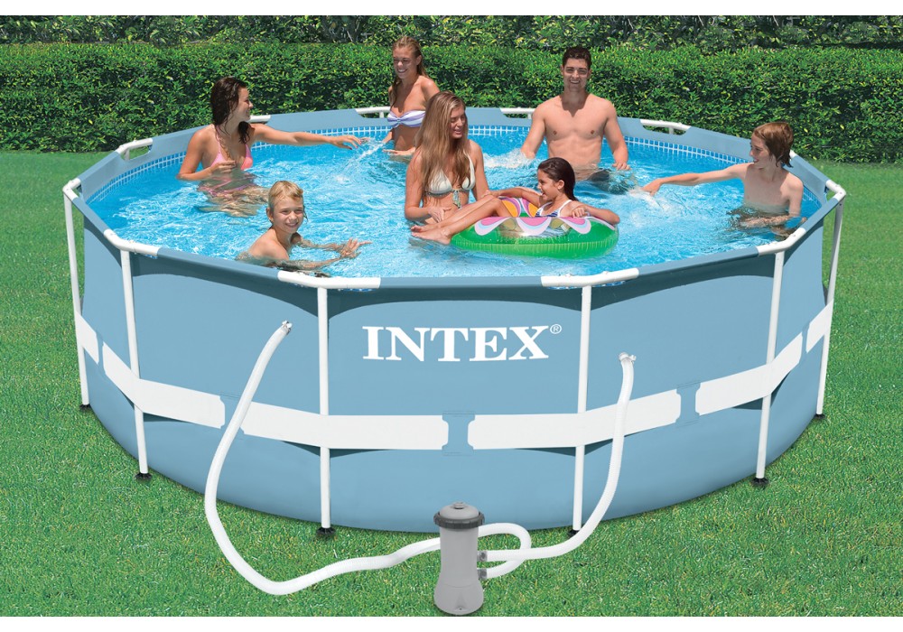 Intex 26716NP მრავალკუთხედი ასაწყობი კარკასული აუზი