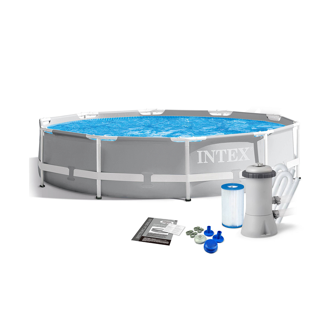 Intex 26712np მრავალკუთხედი ასაწყობი კარკასული აუზი