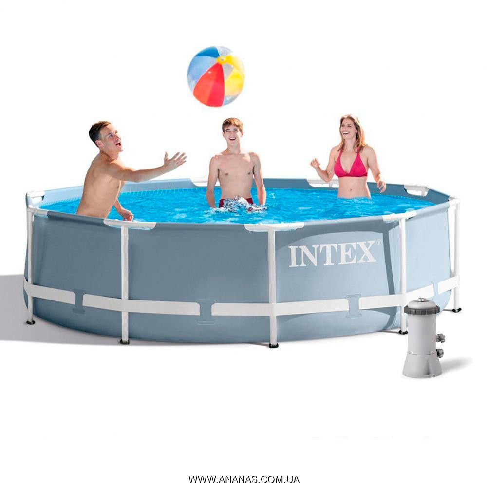 Intex 26720NP Polygonal Prefabricated Frame Pool