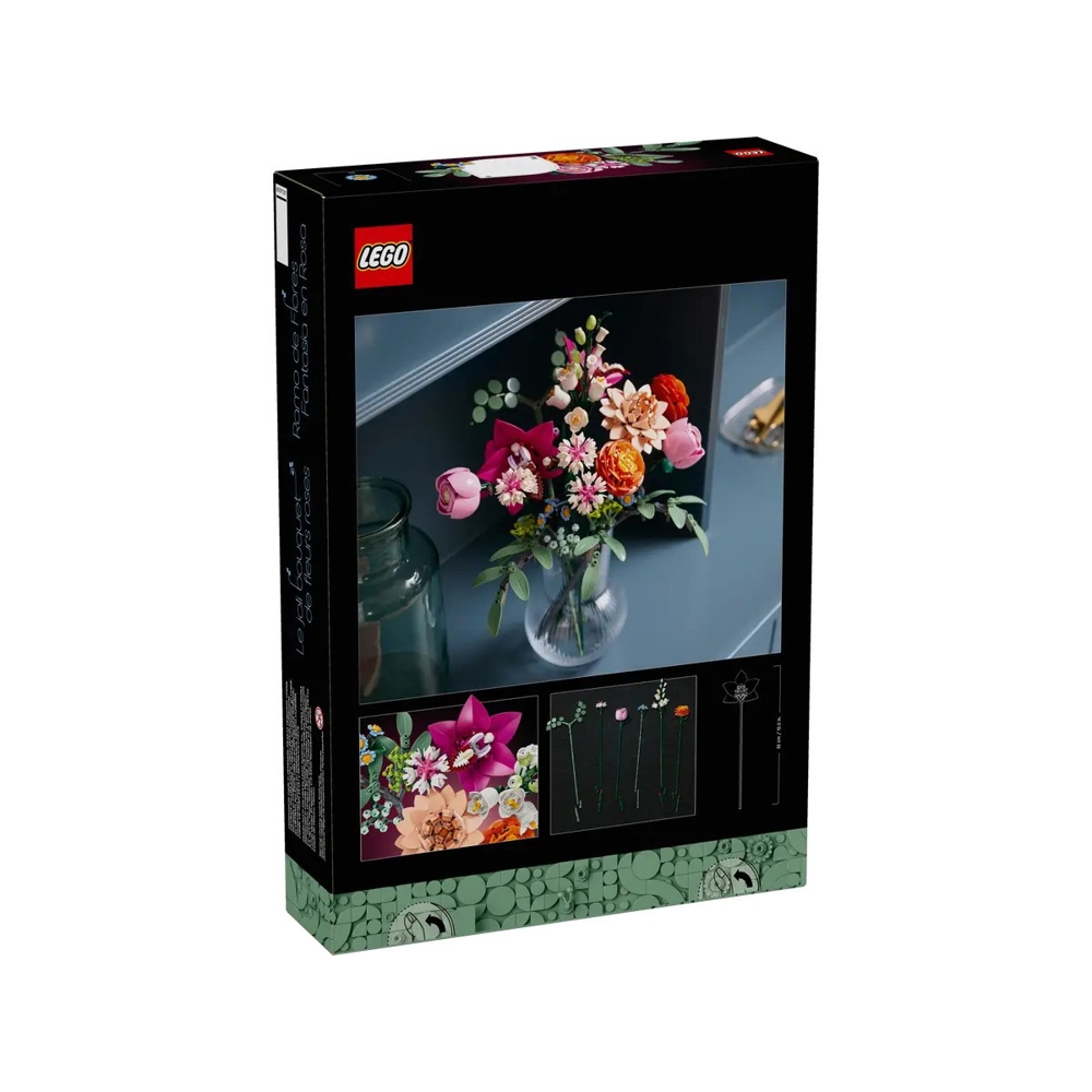 LEGO 10342 The Botanical Collection, Pretty Pink Flower Bouquet