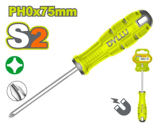 DYLLU screwdriver PH0x75mm