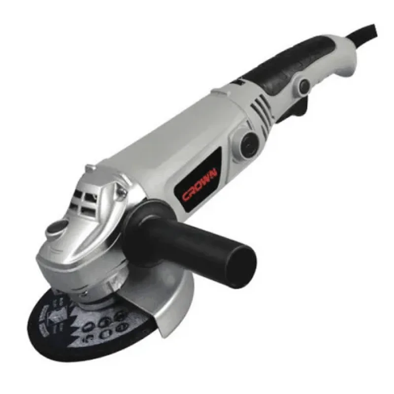CROWN CT13293-angle grinder "Bargalka" with 125mm speed regulator